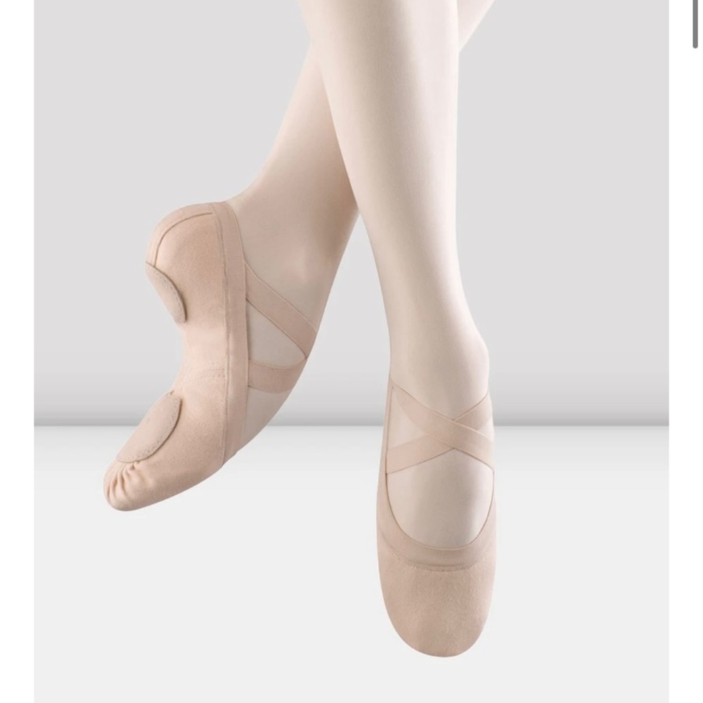 Bloch Ladies Synchrony Stretch Canvas Ballet Shoes